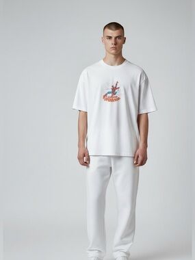 Old Navy X Marvel Men’s Size Small Crew Neck Short Sleev White Spiderman Tee